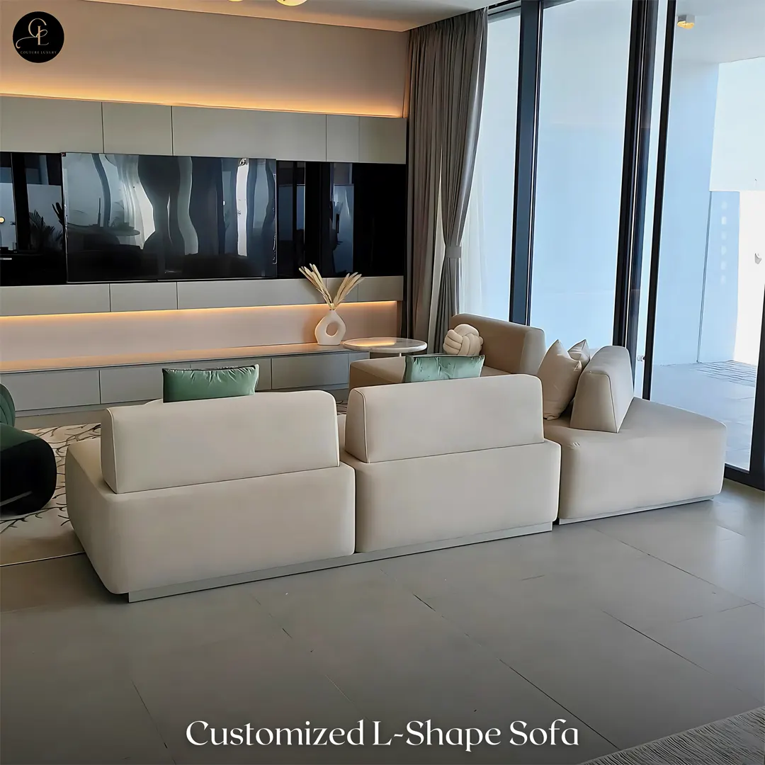 Customized L shape sofa